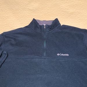 Columbia 1/4 zip pull over sweatshirt size M